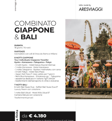 Giappone e bali