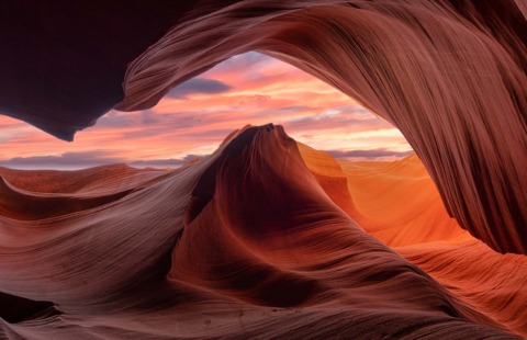 Antelope Canyon durante il tour Scenari dell’Ovest