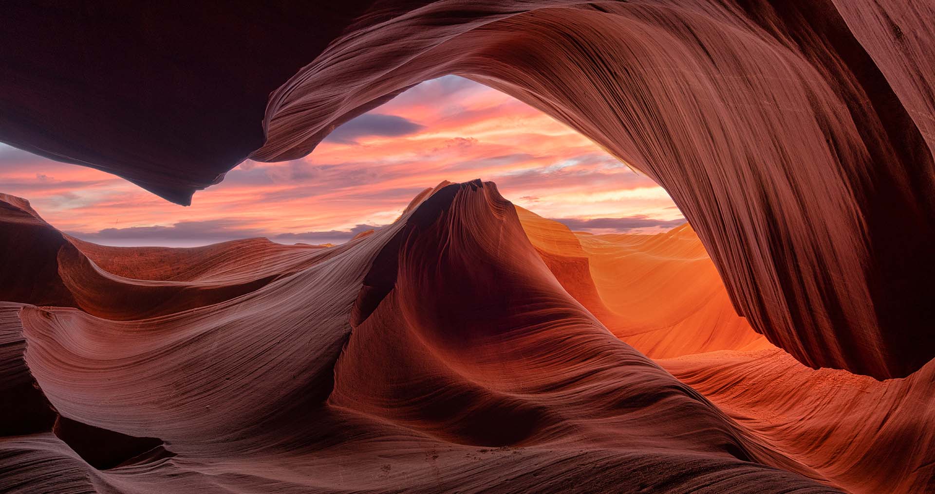Antelope Canyon durante il tour Scenari dell’Ovest