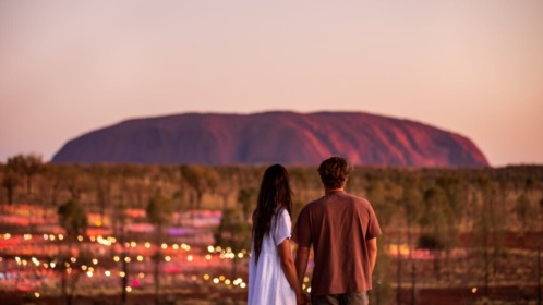 uluru night