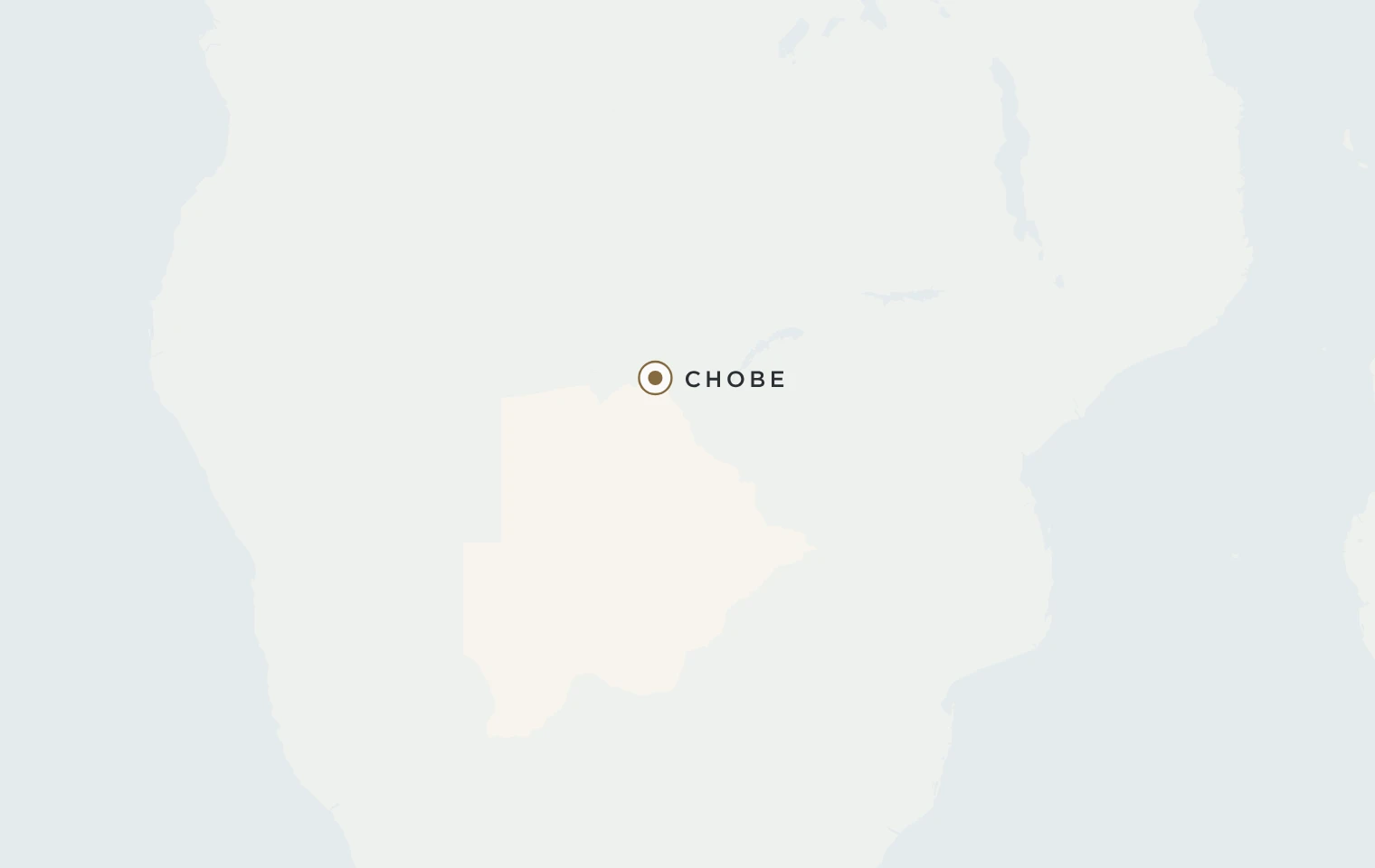 Mappa del viaggio Minitour Parco Chobe: il Parco Nazionale del Chobe, nel nord del Botswana