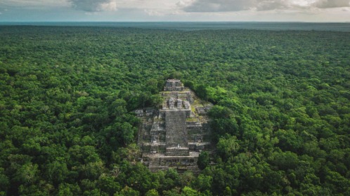 Calakmul nel tour Terra Maya