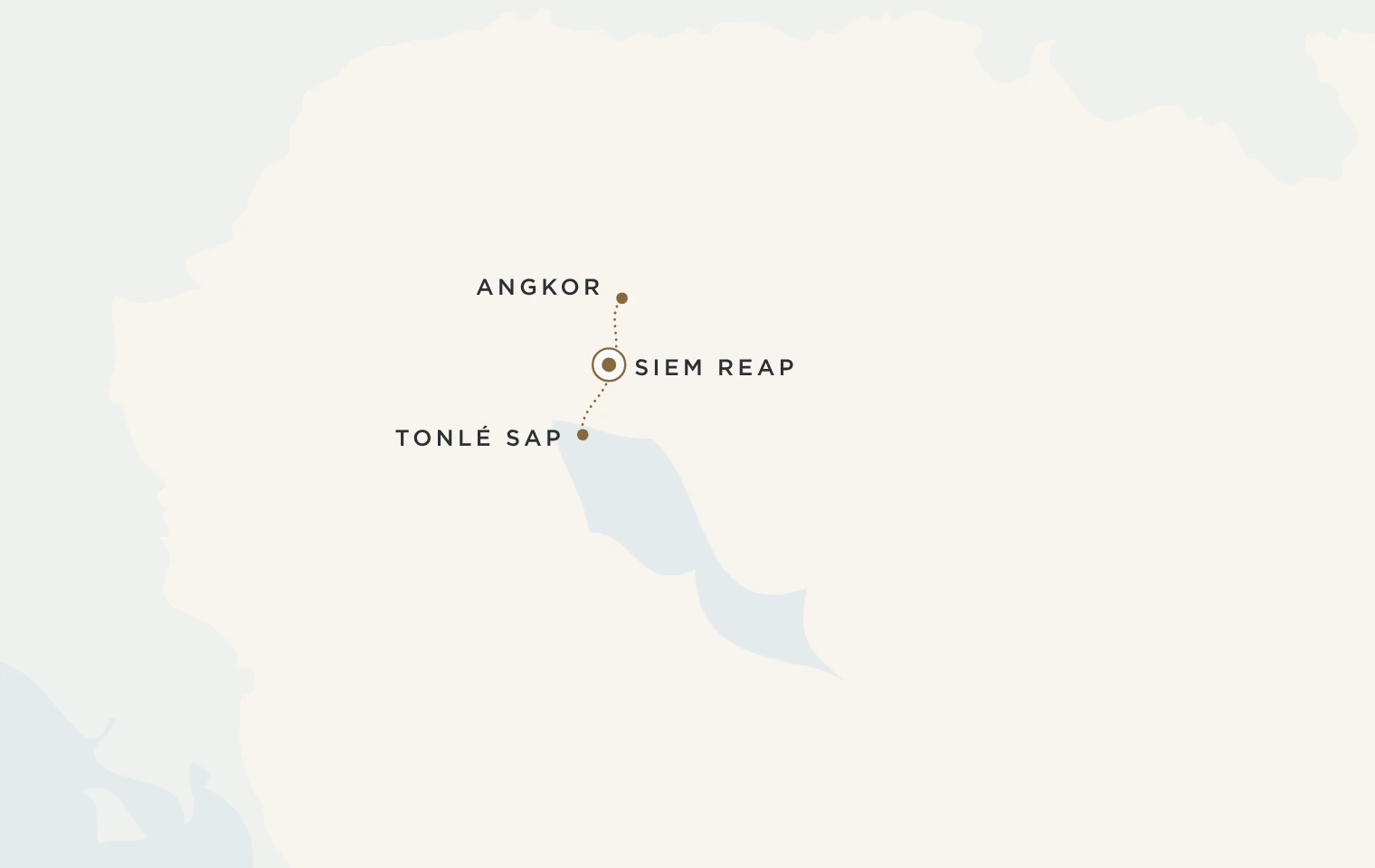 Mappa del viaggio Alla scoperta di Angkor: Siem Reap, i templi di Angkor e il lago Tonlé Sap
