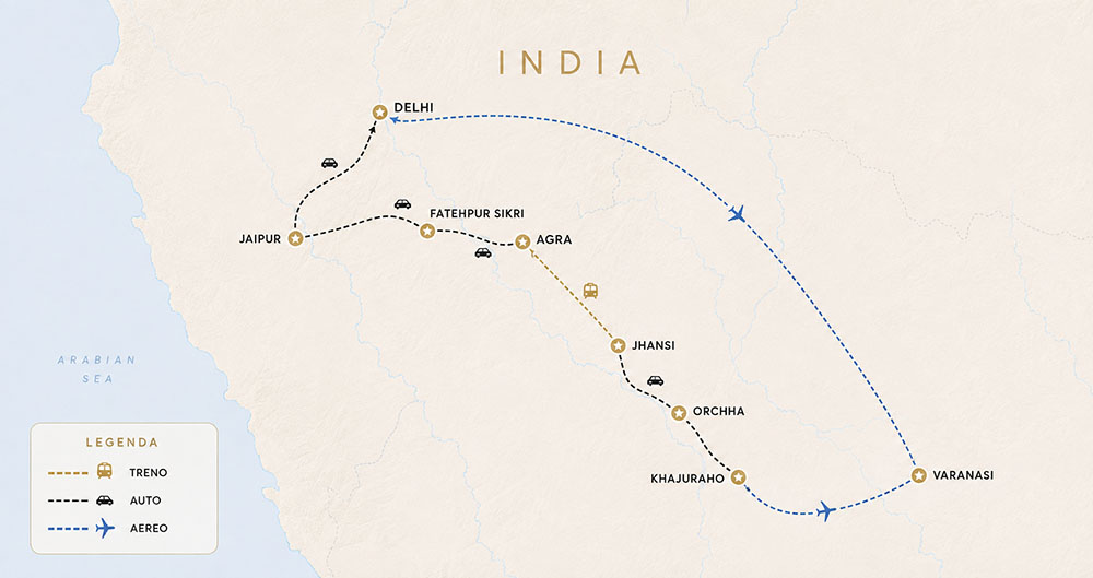 india heritage mappa