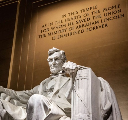 lincoln memorial a Washongton DC