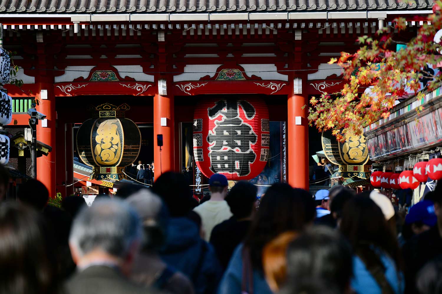 Porta Hōzōmon del celebre Tempio Sensō-ji Porta Hōzōmon del celebre Tempio Sensō-ji