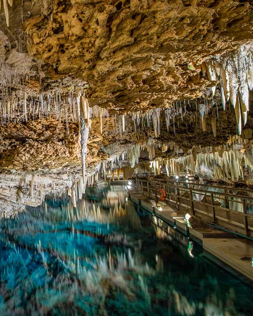 Le Crystal Caves alle Bermuda