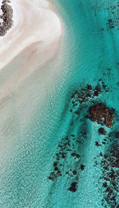 Ningaloo Reef, Exmouth La barriera corallina di Ningaloo Reef, una delle attrazioni principali del Western Australia