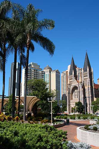 Piazza della Cattedrale di Brisbane Piazza della Cattedrale di Brisbane