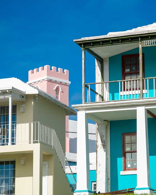 Le case di St. George’s alle Bermuda