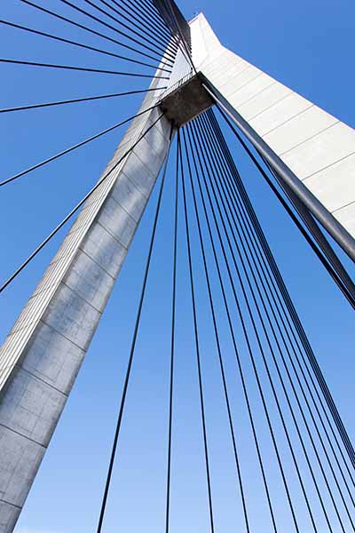 Sydney Anzac Bridge Tower And Cables