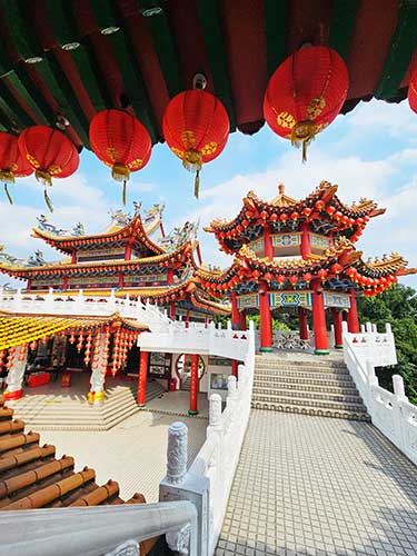 Il Tempio Thean Hou a Kuala Lumpur
