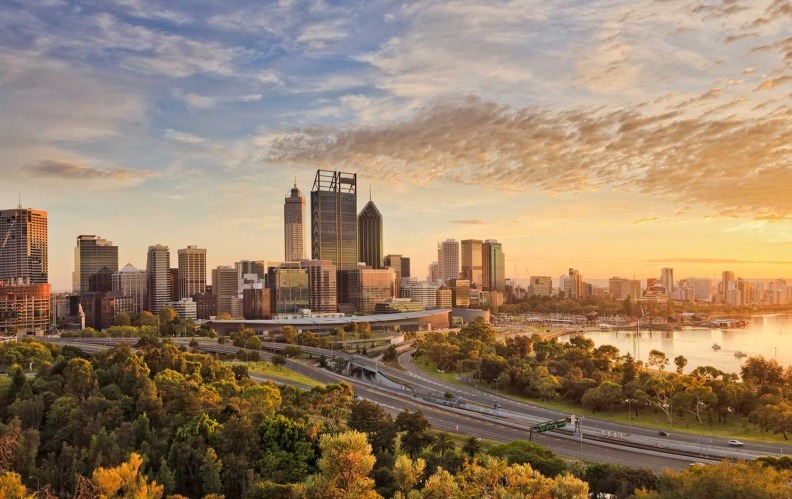 Skyline di Perth Skyline di Perth