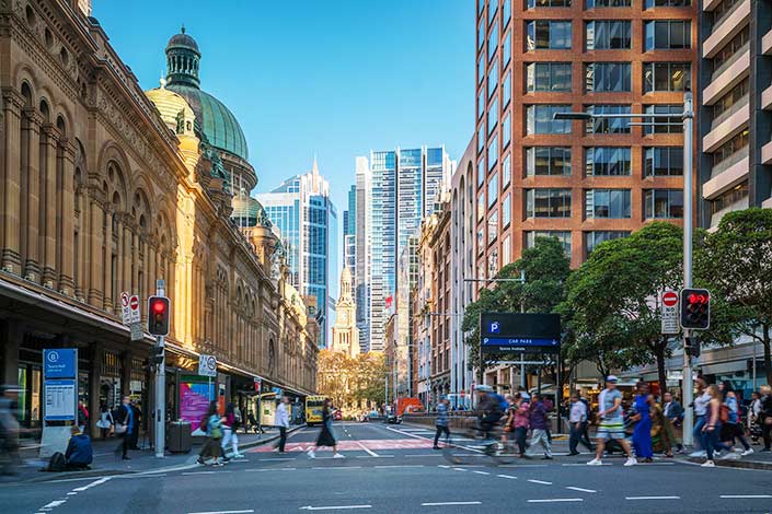 sydney a piedi