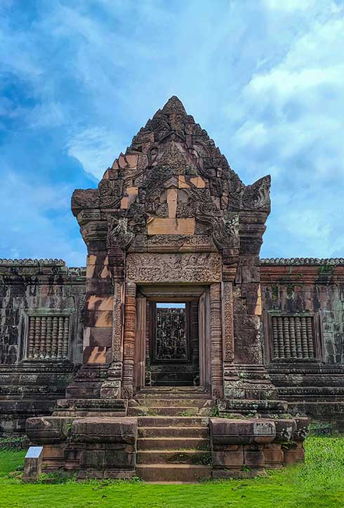 Tempio Khmer Wat Phou Tempio Khmer Wat Phou